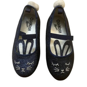 Oshkosh Bgosh Girls Buffy2-G Size US 6 EUR 22 Bunny Ballerina Blue Casual Dress